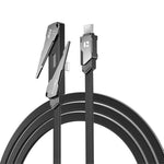 REMAX CB53 1.2m PD30W Type-C 轉 8 Pin 手機支架編織快充數據線，Type-C 轉 8 Pin