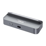 YMX-LCD470W 470W 3 個 Type-C 及 2 個 USB GaN 智能數位顯示多功能充電器，附 Type-C 可伸縮線，澳規插頭、歐規插頭、英規插頭、美規插頭