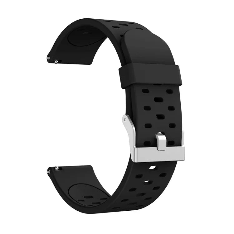適用於 Samsung Galaxy Watch 3 41mm 三排孔矽膠替換錶帶，適用於 Samsung Galaxy Watch 3 41mm
