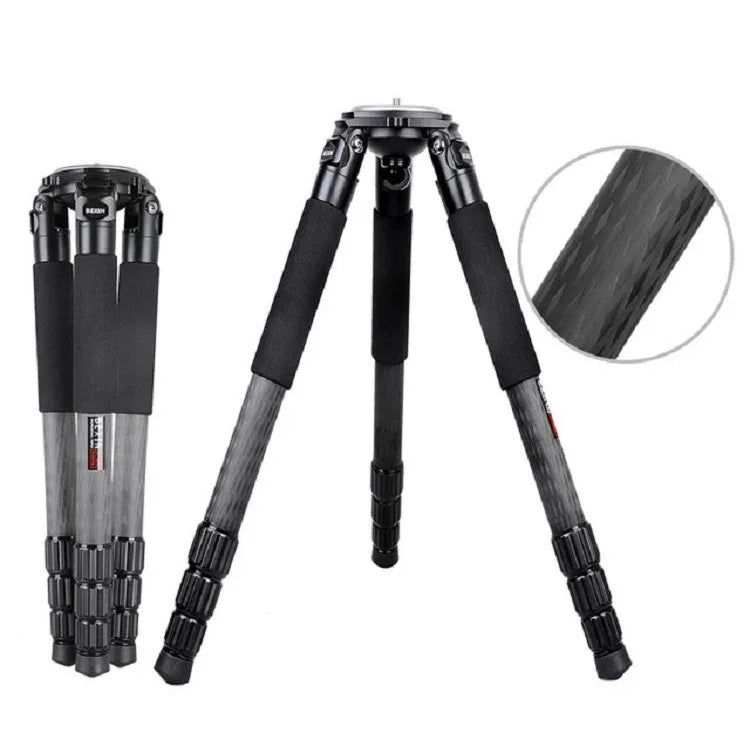 BEXIN ST424C堅固攝影機碳纖維大型三腳架，最大管徑：40mm，ST424C