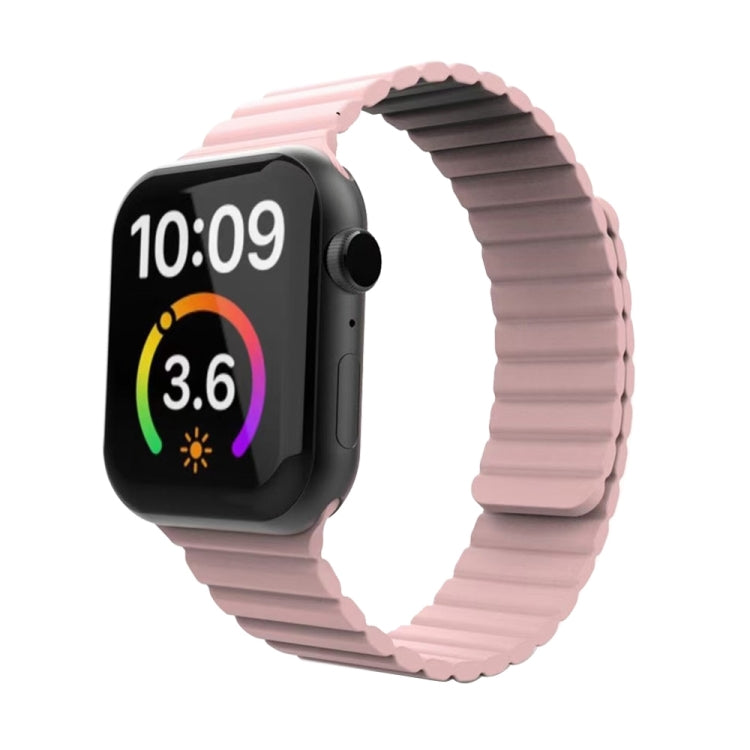 磁吸環錶帶 適用於 Apple Watch Series 6 & SE & 5 & 4 40mm / 3 & 2 & 1 38mm，適用於 Apple Watch Series 7 41mm / 6 & SE & 5 & 4 40mm / 3 & 2 & 1 38mm，適用於 Apple Watch Series 8&7 41mm / SE 2&6&SE&5&4 40mm / 3&2&1 38mm