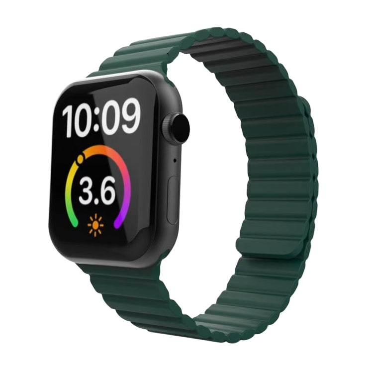 磁吸環錶帶 適用於 Apple Watch Series 6 & SE & 5 & 4 40mm / 3 & 2 & 1 38mm，適用於 Apple Watch Series 7 41mm / 6 & SE & 5 & 4 40mm / 3 & 2 & 1 38mm，適用於 Apple Watch Series 8&7 41mm / SE 2&6&SE&5&4 40mm / 3&2&1 38mm