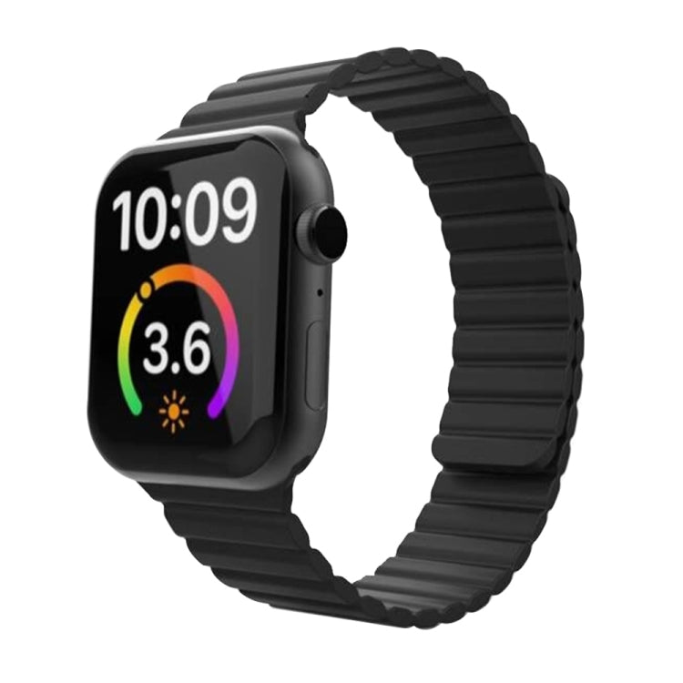 磁吸環錶帶 適用於 Apple Watch Series 6 & SE & 5 & 4 40mm / 3 & 2 & 1 38mm，適用於 Apple Watch Series 7 41mm / 6 & SE & 5 & 4 40mm / 3 & 2 & 1 38mm，適用於 Apple Watch Series 8&7 41mm / SE 2&6&SE&5&4 40mm / 3&2&1 38mm