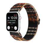 民族風扣式錶帶 適用於 Apple Watch Series 6 & SE & 5 & 4 44mm / 3 & 2 & 1 42mm，適用於 Apple Watch Series 7 45mm / 6 & SE & 5 & 4 44mm / 3 & 2 & 1 42mm，適用於 Apple Watch Ultra 49mm / Series 8&7 45mm / SE 2&6&SE&5&4 44mm / 3&2&1 42mm