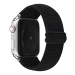 純色尼龍錶帶 適用於 Apple Watch Series 6 & SE & 5 & 4 40mm / 3 & 2 & 1 38mm，適用於 Apple Watch Series 7 41mm / 6 & SE & 5 & 4 40mm / 3 & 2 & 1 38mm