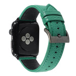 荔枝紋真皮錶帶 適用於 Apple Watch Series 6 & SE & 5 & 4 44mm / 3 & 2 & 1 42mm，適用於 Apple Watch Series 7 45mm / 6 & SE & 5 & 4 44mm / 3 & 2 & 1 42mm