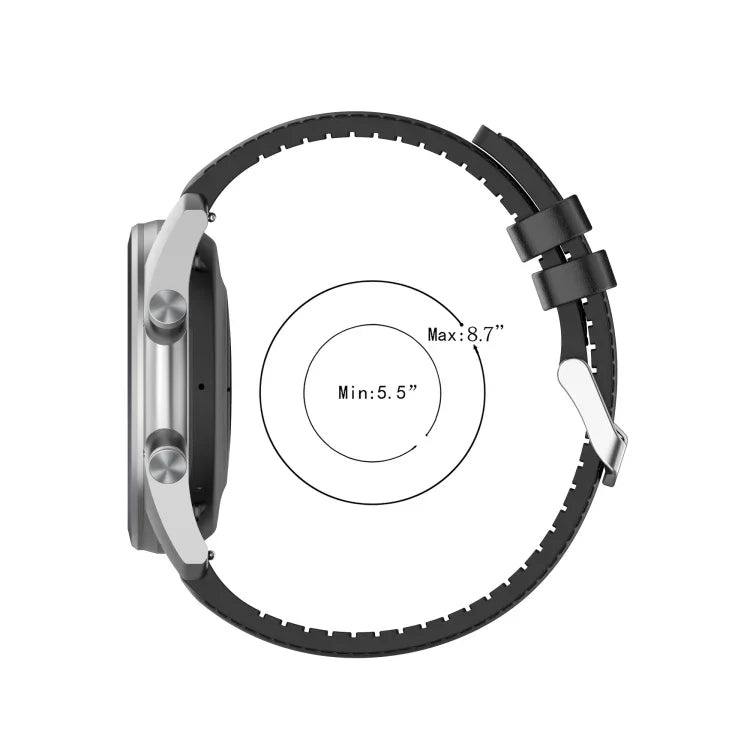 20mm 矽膠皮革替換錶帶，適用於 Samsung Galaxy Watch 3 41mm，適用於 Samsung Galaxy Watch 3 41mm
