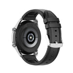 22mm 矽膠皮革替換錶帶，適用於 Samsung Galaxy Watch 3 45mm，適用於 Samsung Galaxy Watch 3 45mm