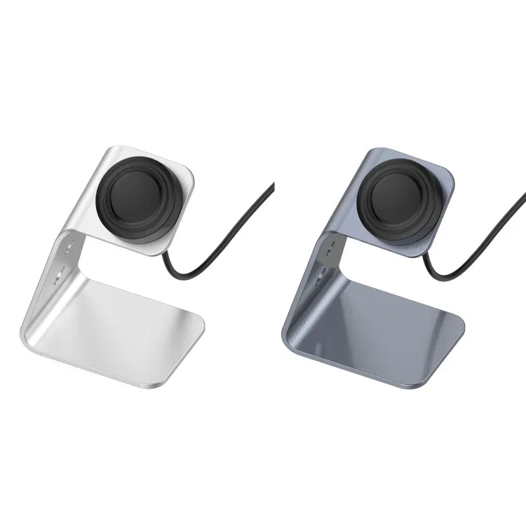 適用於 Samsung R500 / Galaxy Watch 通用鋁合金磁吸充電座，具晶片保護，支援快速充電，適用於 Samsung R500