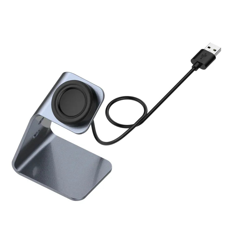 適用於 Samsung R800 / Galaxy Watch 通用鋁合金磁吸充電座，具晶片保護，支援快速充電，適用於 Samsung R800