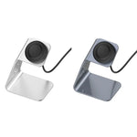 適用於 Samsung R800 / Galaxy Watch 通用鋁合金磁吸充電座，具晶片保護，支援快速充電，適用於 Samsung R800