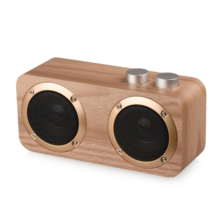 Q7 重低音木質藍牙喇叭，支援 TF 卡、U 盤及 3.5mm AUX，Q7