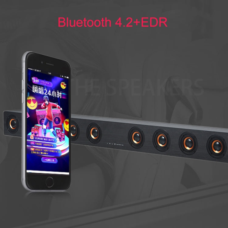D90 重低音木質藍牙 4.2 喇叭附遙控器，支援 TF 卡、3.5mm AUX 同軸及光纖及 U 盤，D90+ 重低音