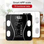 家用智能體脂電子秤，USB充電版，USB充電版