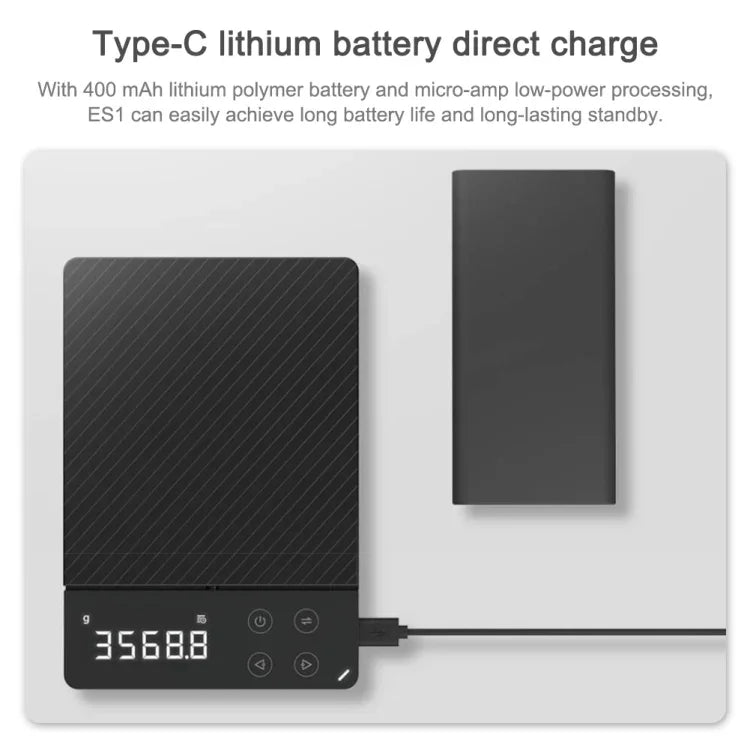 3KG原裝小米有品DUKA ES1廚房LCD數字高精度電子秤，3KG