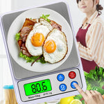 MH-555 6Kg x 0.1g 高精度數字電子便攜廚房秤，配2.2英寸液晶屏，6000g/0.1g