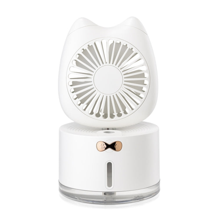 BD-MM1 貓形家用桌上型可充電噴霧加濕風扇