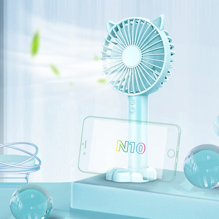 N10 多功能手持桌面風扇，附 3 段速控