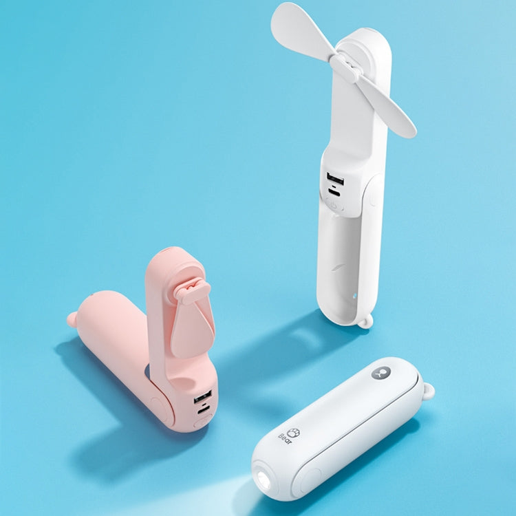 小米有品 JISULIFE F8 多功能迷你風扇手持折疊風扇，F8 V
