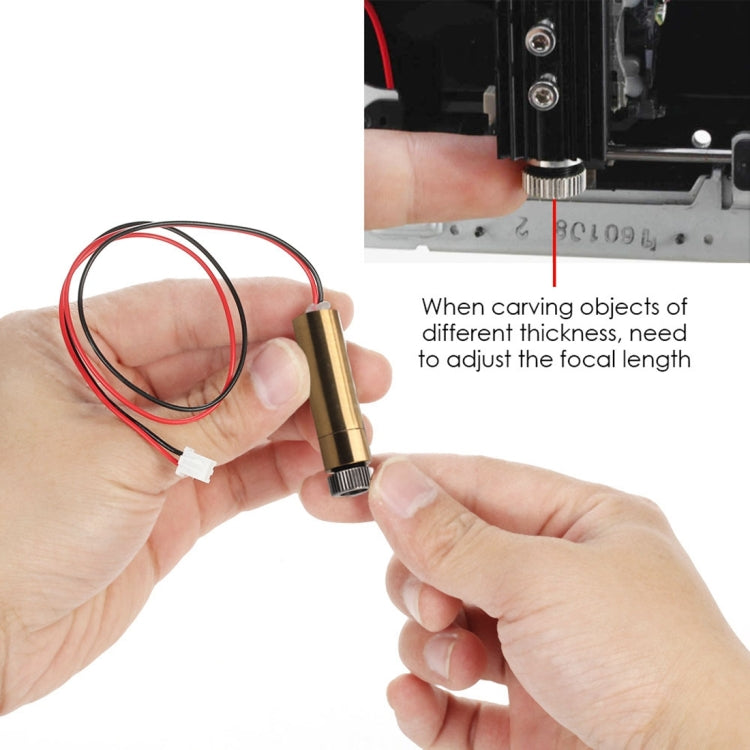 NEJE 1500mW 405NM 藍紫光雷射模組配件，適用 DIY 雷射雕刻機打印機，1500mAh