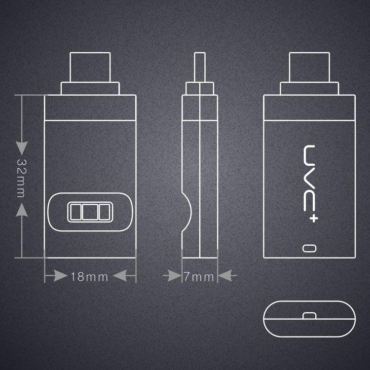 Type-C / USB-C 超便攜殺菌燈智能手機紫外線消毒器，Type-C