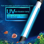 220V 9W 紫外線藻類消毒魚缸燈，歐規插頭，9W 歐規插頭