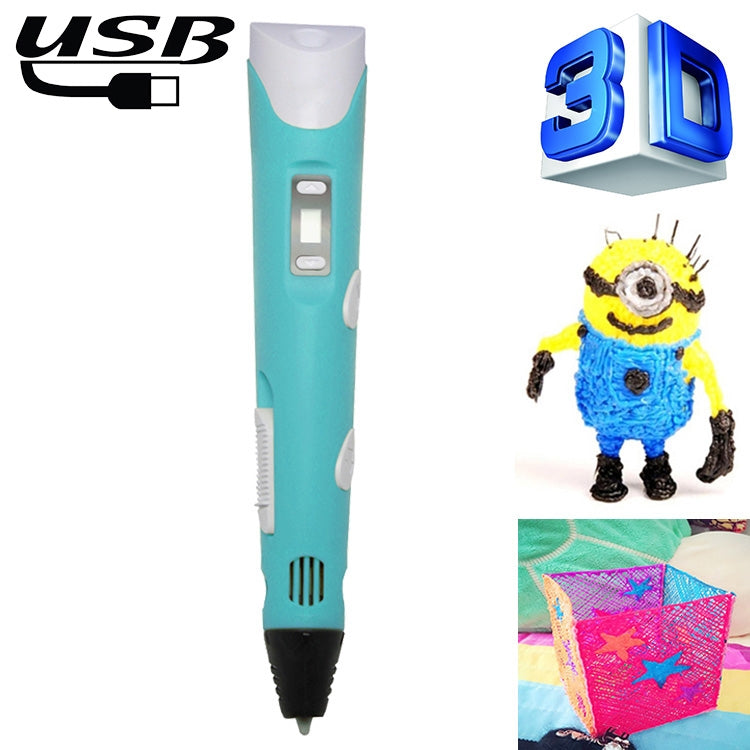 手持式 3D 列印筆，USB 插頭，USB 插頭