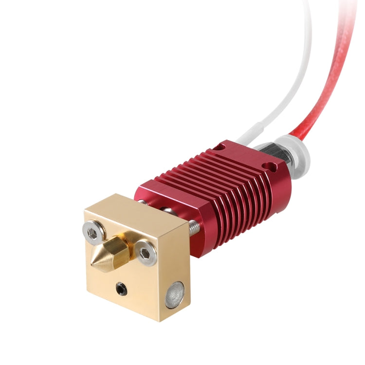Creality 24V 40W擠出機噴嘴熱端套件，含溫度熱敏電阻和加熱管，適用於Ender-3 3D打印機