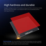Creality 碳化矽玻璃板平台加熱床打印表面，適用於Ender-3 3D打印機配件