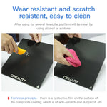 Creality 碳化矽玻璃板平台加熱床打印表面，適用於Ender-3 3D打印機配件