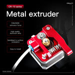 Creality 全金屬紅色方塊Bowden擠出機套件，適用於Ender-3 / Ender-3 Pro / Ender-3 V2 / CR-10 Pro V2 3D打印機