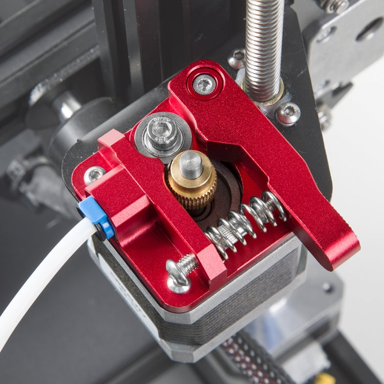 Creality 全金屬紅色方塊Bowden擠出機套件，適用於Ender-3 / Ender-3 Pro / Ender-3 V2 / CR-10 Pro V2 3D打印機