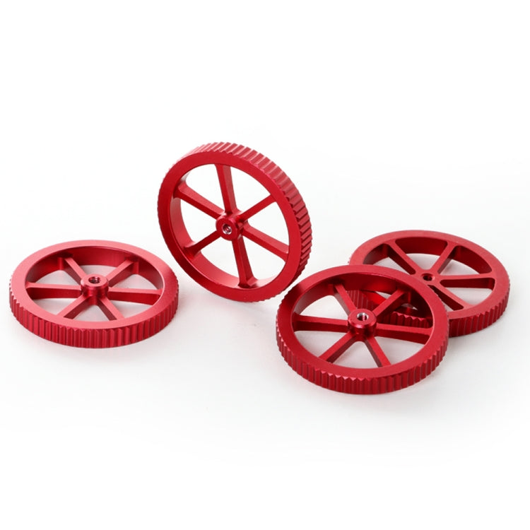 Creality 金屬紅色手擰調平螺母，適用於Ender-3 / Ender-3 Pro / Ender-3 V2 / CR-10 Pro V2 3D打印機