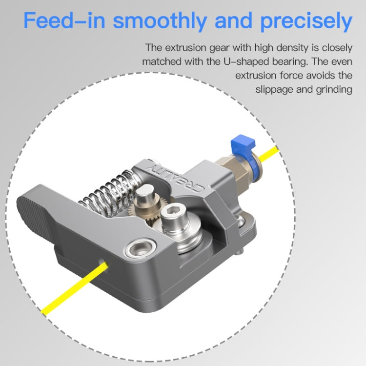 Creality 全金屬銀色 Bowden 擠出機套件，適用於 Ender-3 / Ender-3 Pro / Ender-3 V2 / CR-10 Pro V2 3D 印表機