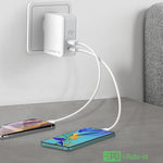 LDNIO A4403C 30W PD + 自動識別摺疊快速旅行充電器，附 1 米 8 Pin 線，澳規插頭，含 8 Pin 線，30W 含 8 Pin 線