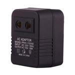 220V轉110V 50W 交流電源插座轉接器，歐盟/美國插頭轉美國插頭，220V轉110V 50W