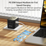 MOMAX 1-World UA9 PD 35W快速充電器電源轉接器，UA9