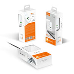 LDNIO A4403C 30W PD + 自動識別可摺疊快速旅行充電器，附 1m Micro USB 線，歐洲插頭，附 Micro USB 線