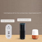 SA-002 2 個 USB 埠 + 1 個歐洲插座 WiFi 智能電源插座，兼容 Alexa 與 Google Home，AC 110V-230V，歐洲插頭，英國插頭，美國插頭