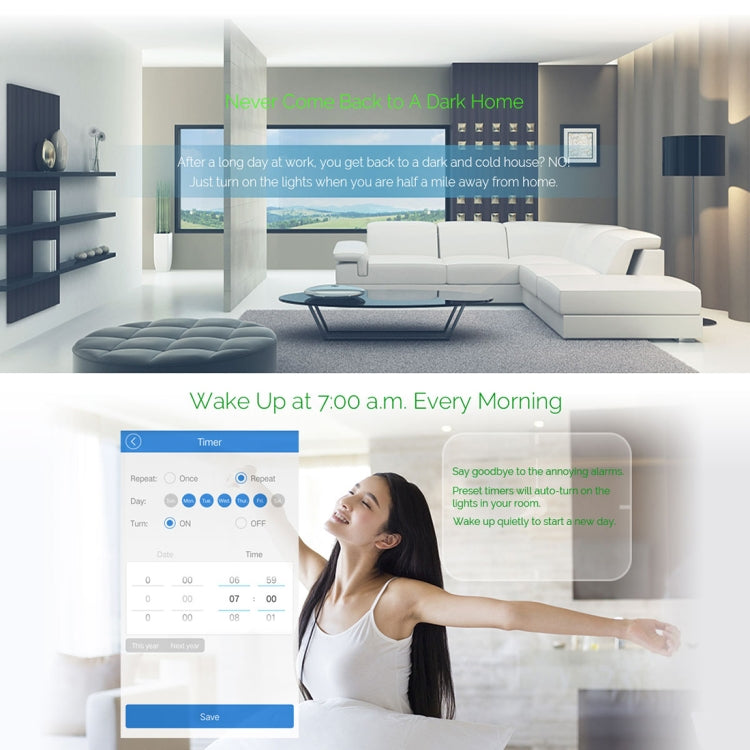 WS-EU-03 EWeLink APP 及觸控控制 2A 3 路鋼化玻璃面板智能牆壁開關，AC 90V-250V，歐洲插頭，3 路