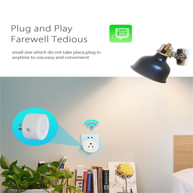NEO NAS-WR06W WiFi 美國智能電源插座，通過 App 遙控家電開關及定時功能，NAS-WR06W