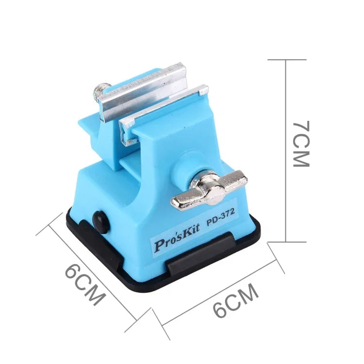 Proskit PD-372迷你桌虎鉗，最大開口直徑：25mm，PD-372