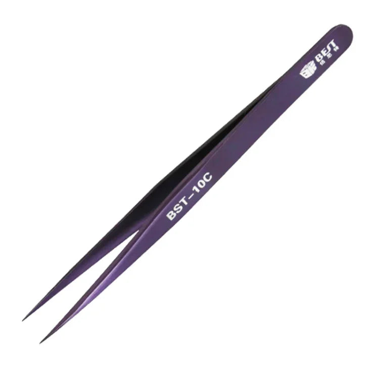 BEST BST-10C 超細尖彩色眉毛鑷子，BST-10C