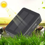 RF-V34 羊 牛 牲畜 IP67 防水 太陽能 GSM GPS WiFi 追蹤器，無固定底板，支援語音監控及防拆警報與 SOS，GPS WiFi 追蹤