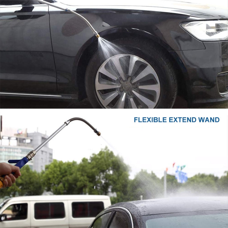 花園草坪灌溉高壓水管噴嘴 洗車清潔工具套裝，噴嘴套裝（黃色）、噴嘴套裝（橙色）、噴嘴套裝（綠色）、噴嘴套裝（藍色）、噴嘴套裝（黑色）