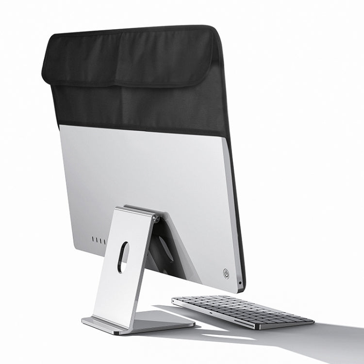 適用於 24 吋 Apple iMac 便攜防塵罩 桌上型 Apple 電腦液晶螢幕罩附收納袋，24 吋（黑色）、24 吋（灰色）、24 吋（藍色）、24 吋（紫色）、24 吋（紅色）