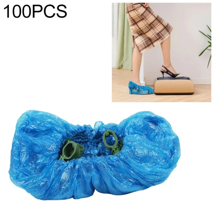 100片一次性家用T型鞋套，鞋套