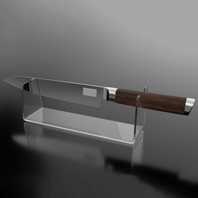 YX021-2壓克力瑞士軍刀展示刀架，尺寸：16x4.5x5cm，YX021-2