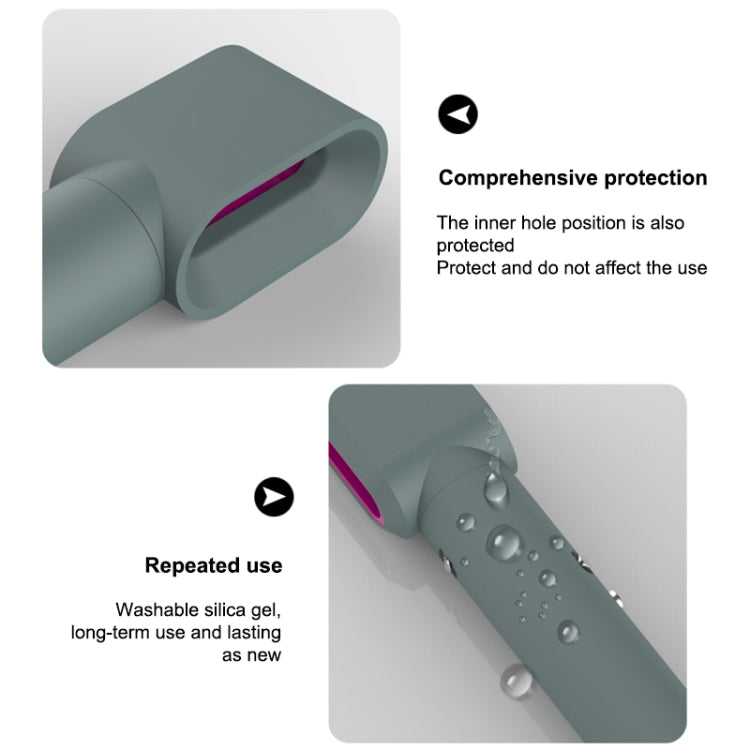 適用於Dyson Airwrap造型吹風機防震矽膠保護套