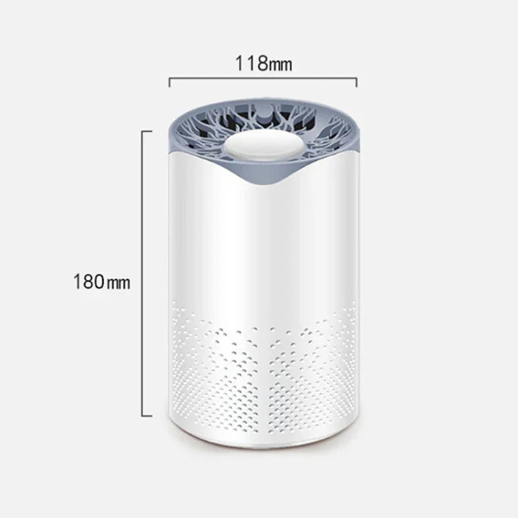 便攜方形紫外線消毒負離子空氣淨化器車用家用加濕器，方形紫外線消毒
